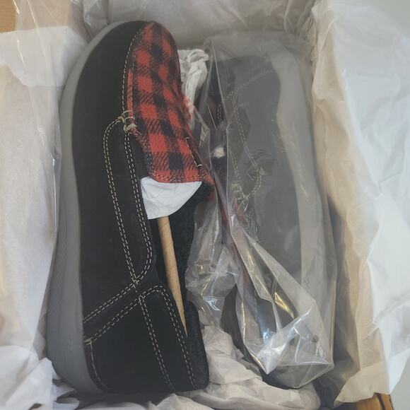 Clarks Men's Gorwin Step Loafer, Black Suede, 9 - Picture 7 of 9